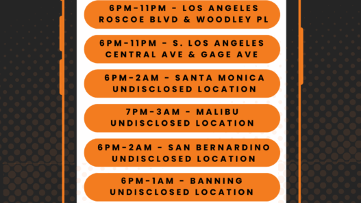 dui checkpoints friday september 26th 2025