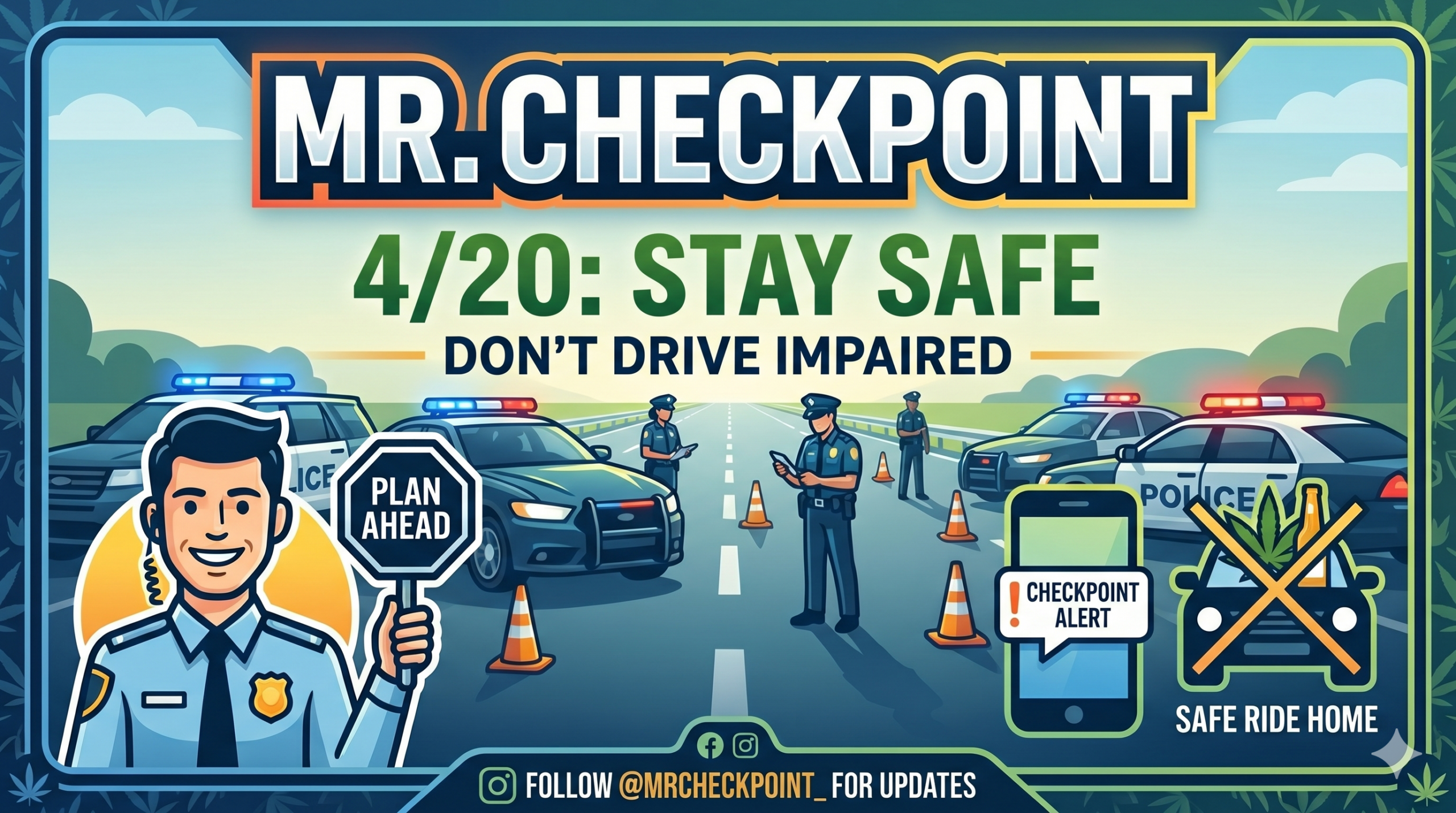 dui checkpoints monday april 20th 2026