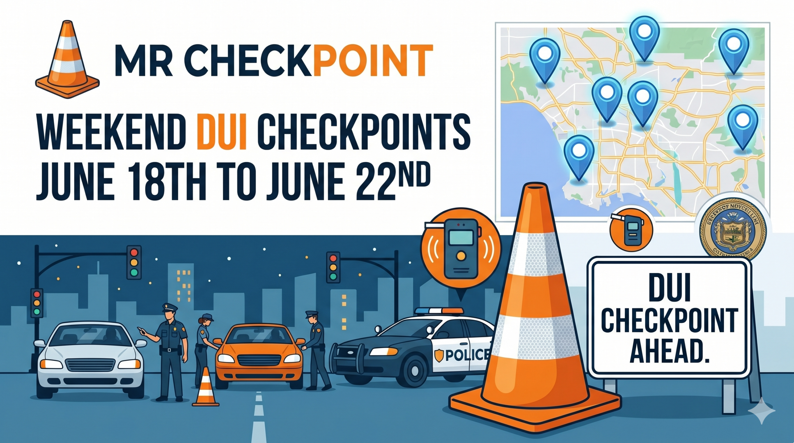 weekend checkpoints june 18 to june 22